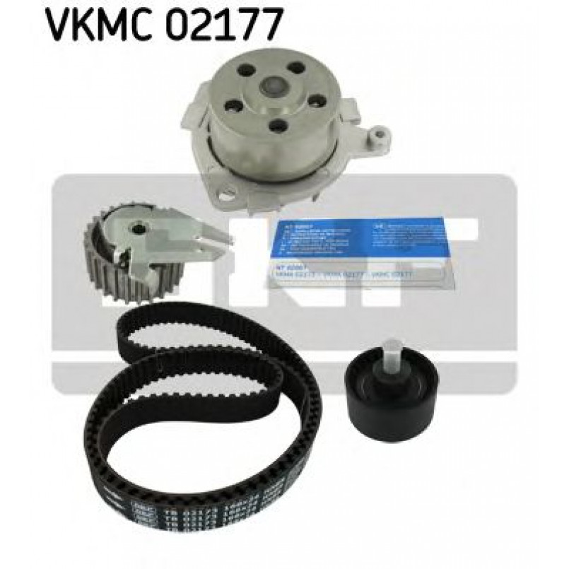 VKMC 02177 SKF - Насос охолоджуючої рідини + комплект зубчатого ремня
